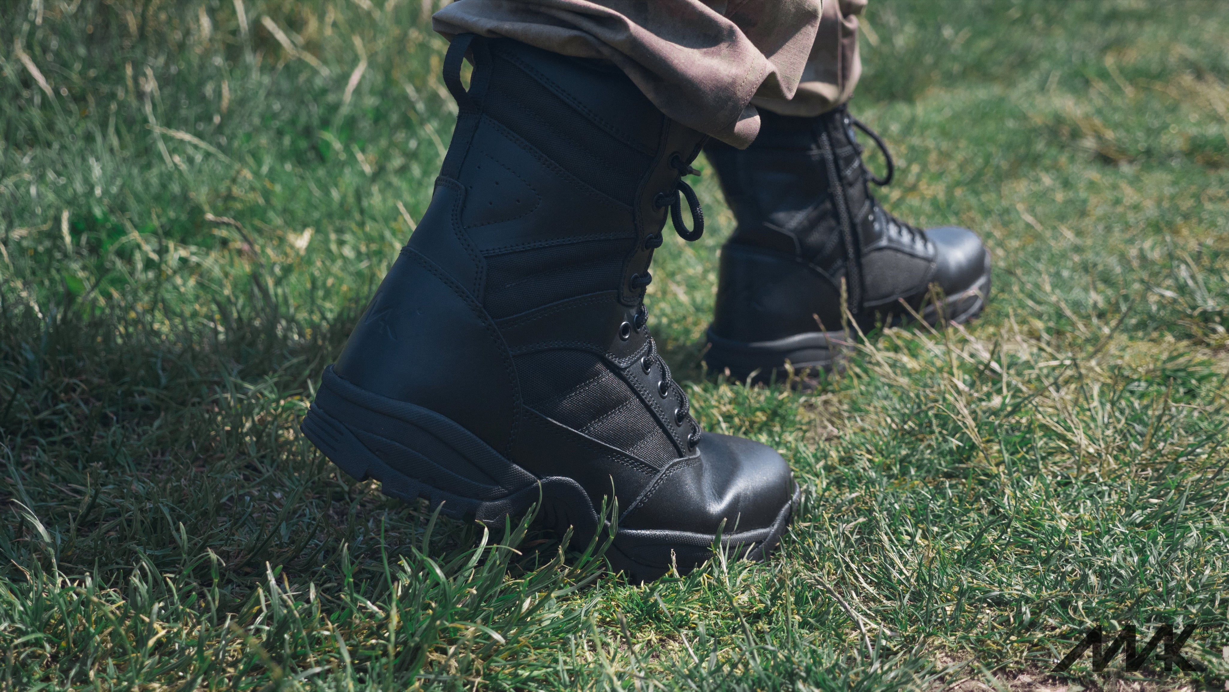 mens black leather hiking boots walking