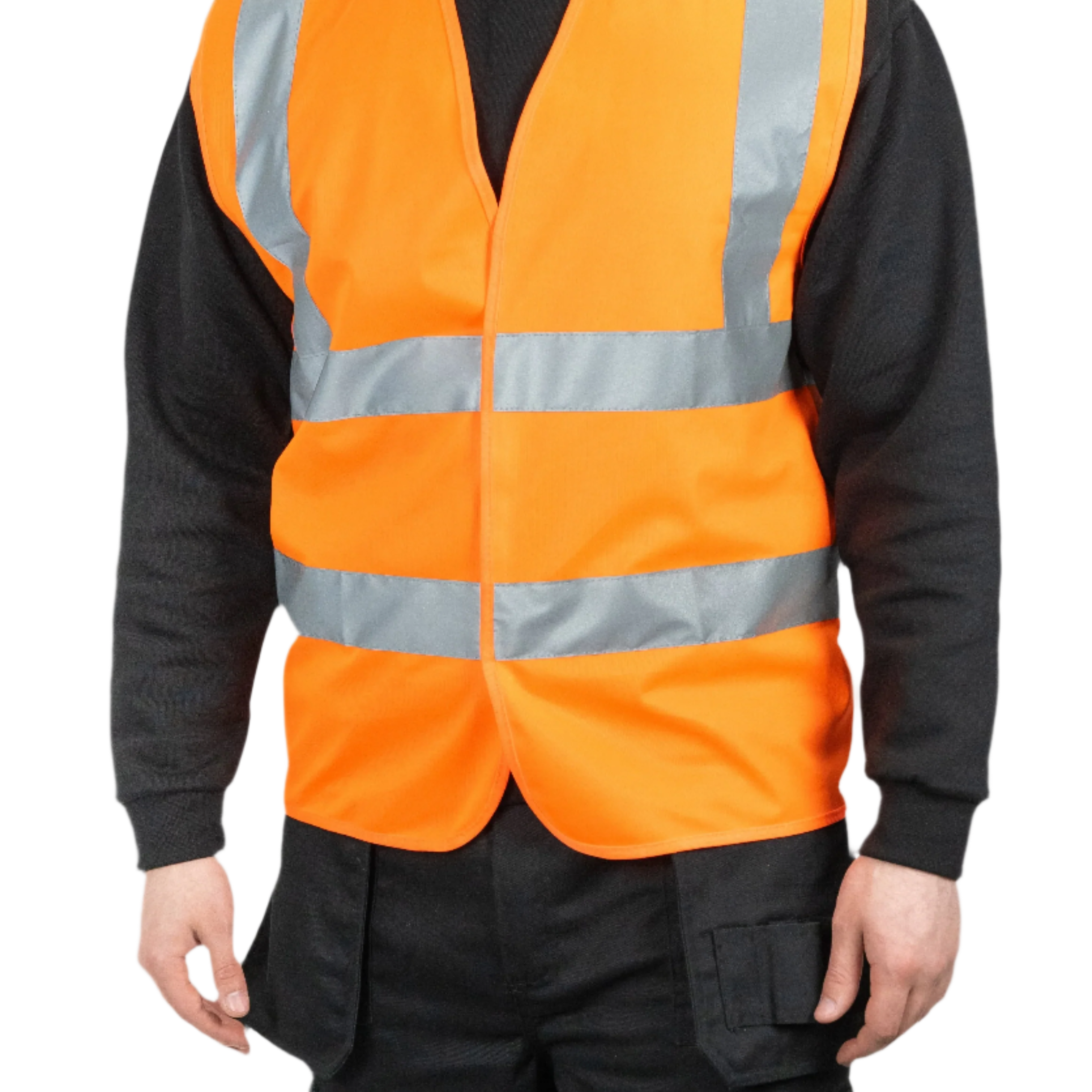 Hi-Vis Waist Coat (Orange).