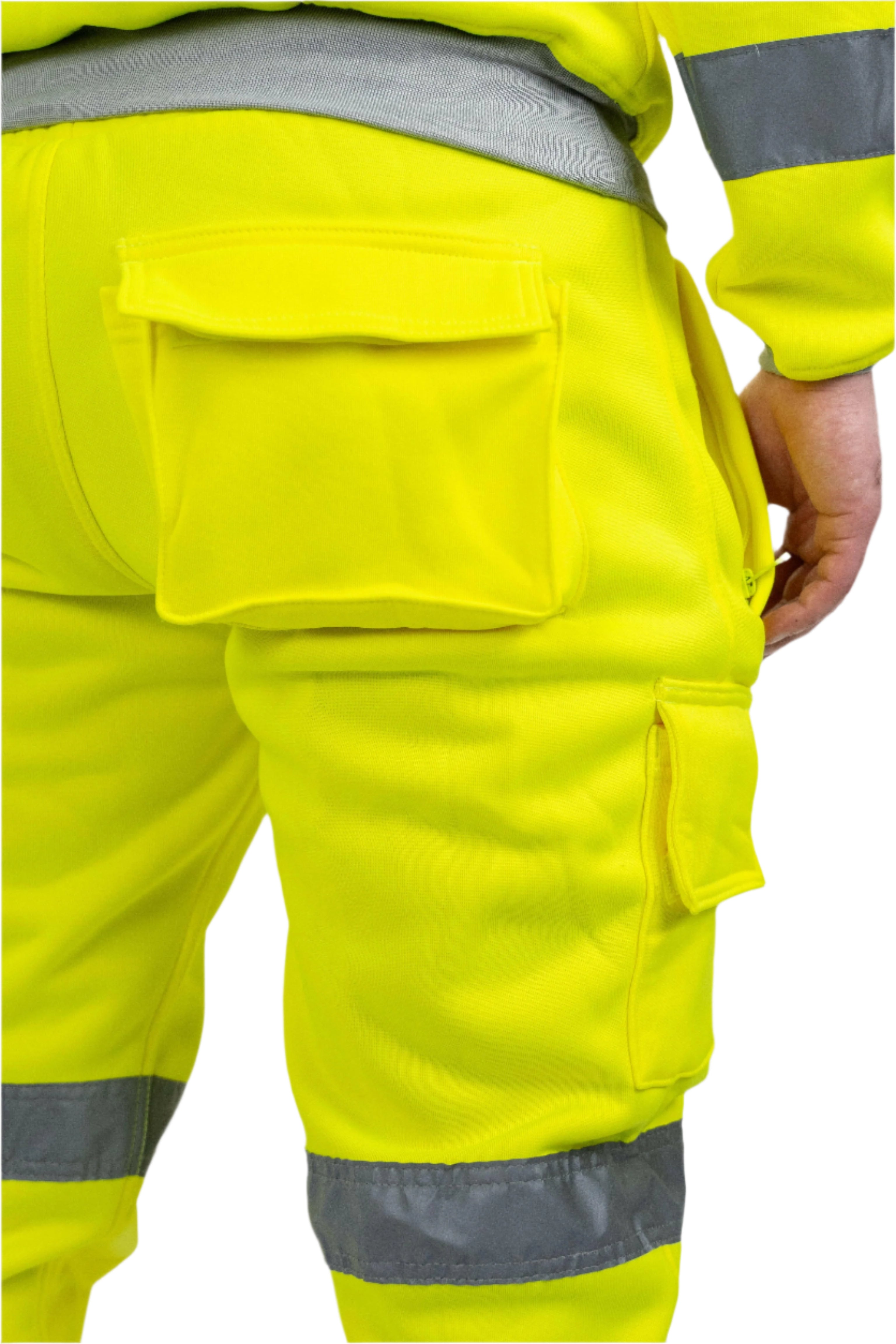 Hi-Vis Joggers (Yellow).