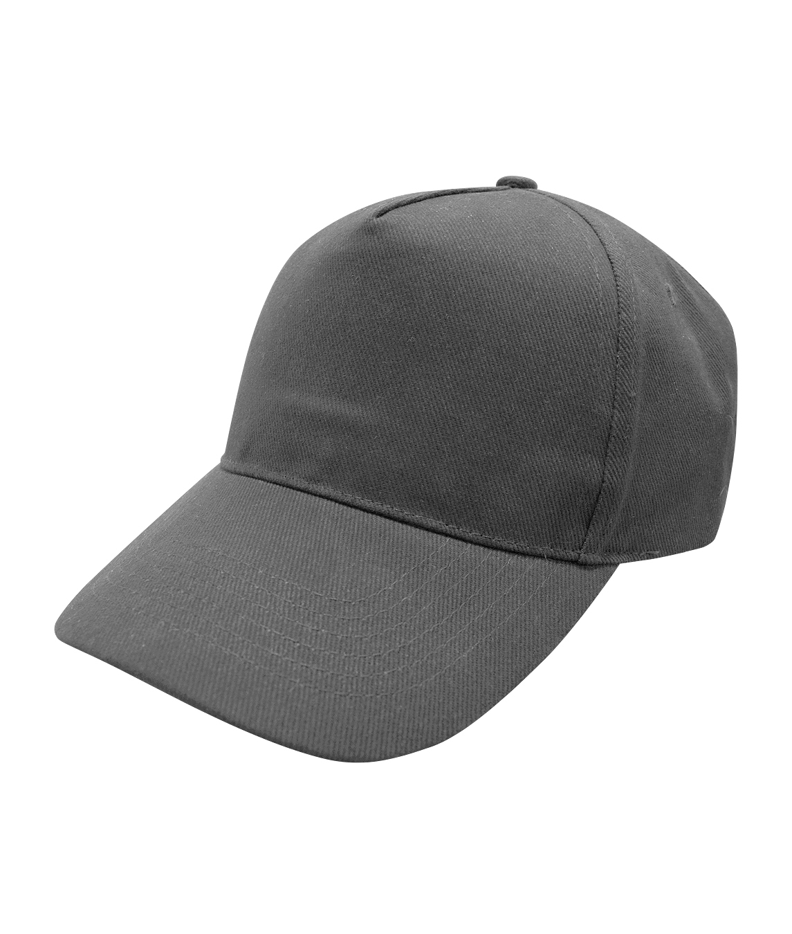 Grey Cap classic six-panel design with curved brim, structured fit, and reinforced stitching for all-day wear by MAK Boots & Garments.